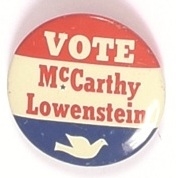 Vote McCarthy, Lowenstein