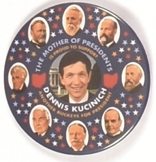 Kucinich Ohio Presidents