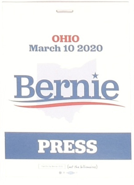 Sanders Ohio Press Badge