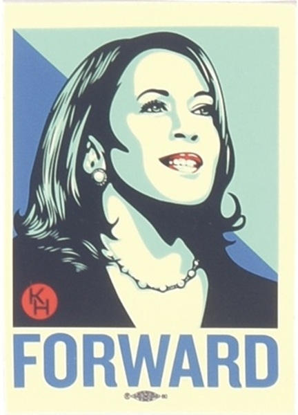 Harris Forward Sticker