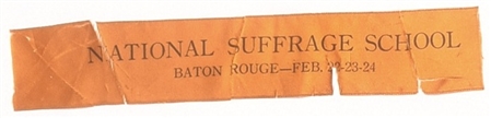 National Suffrage School Ribbon