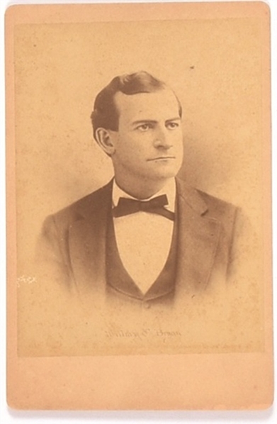 William Jennings Bryan Cabinet Card