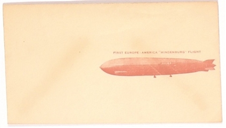 Dirigible Hindenburg Cover