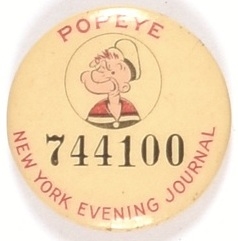 Popeye New York Evening Journal