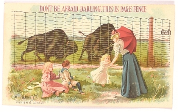 Page Fence Trade Card