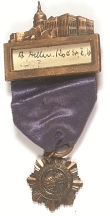 WCTU 1936 Convention Badge