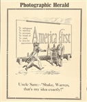 Harding, Uncle Sam America First