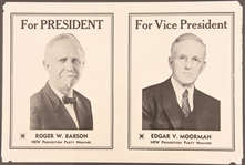 Babson, Moorman Prohibition Party Jugate