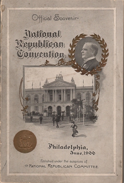 McKinley 1900 Convention Program