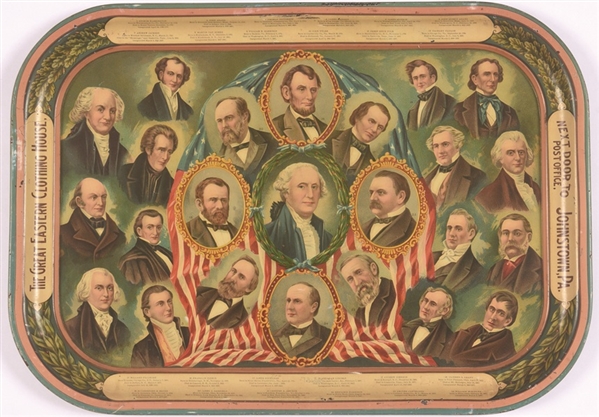 McKinley Presidents Tray