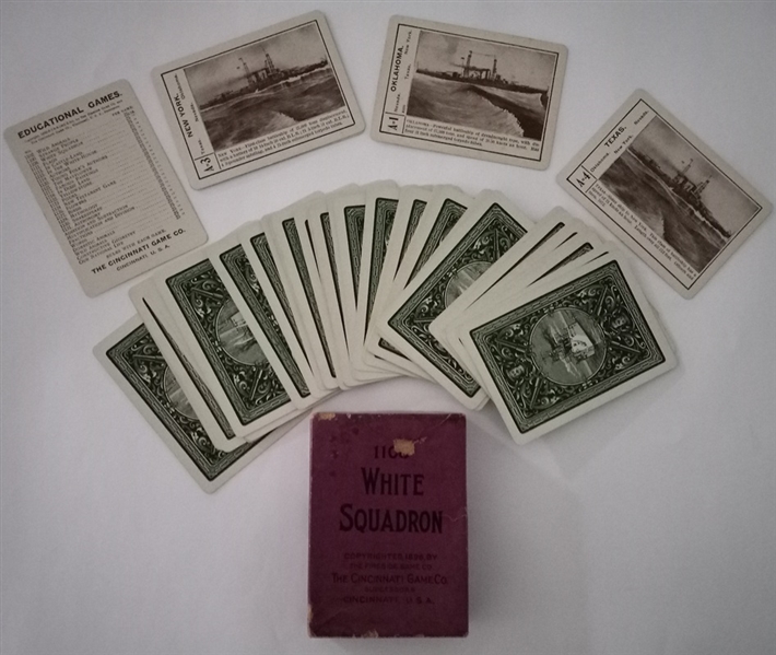 White Squadron Playing Cards