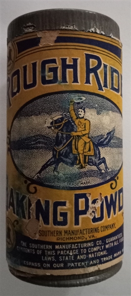 Roosevelt Rough Rider Baking Powder
