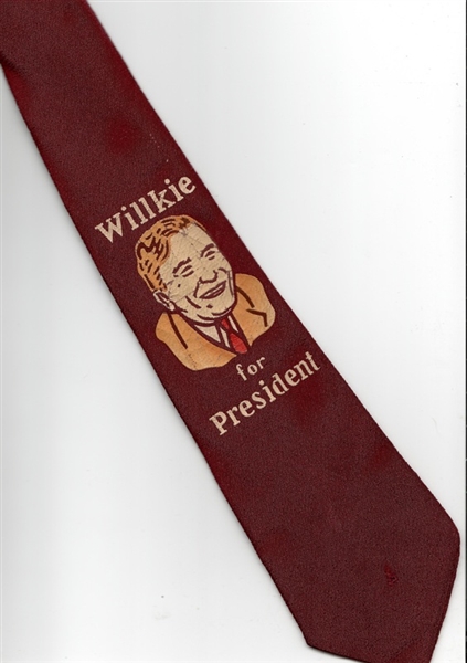 Willkie for President Tie