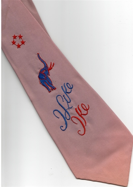 I Like Ike Elephant Tie