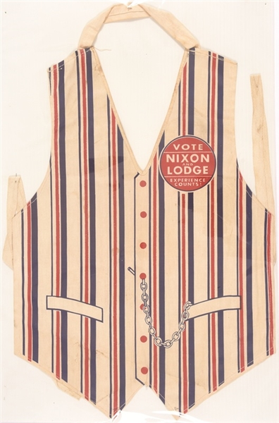 Nixon and Lodge Campaign Vest