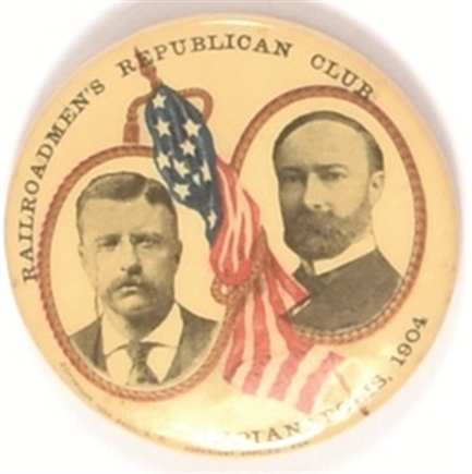 Roosevelt, Fairbanks Railroadmens Republican Club