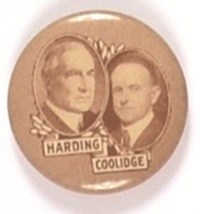 Harding and Coolidge 1920 Jugate