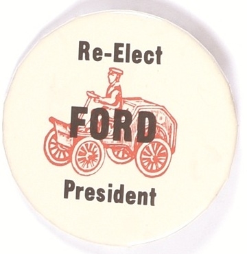 Re-Elect Ford President Scarce Celluloid