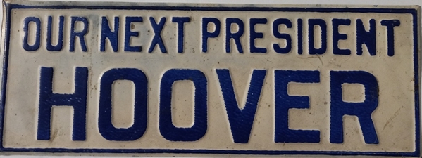 Hoover Our Next President License