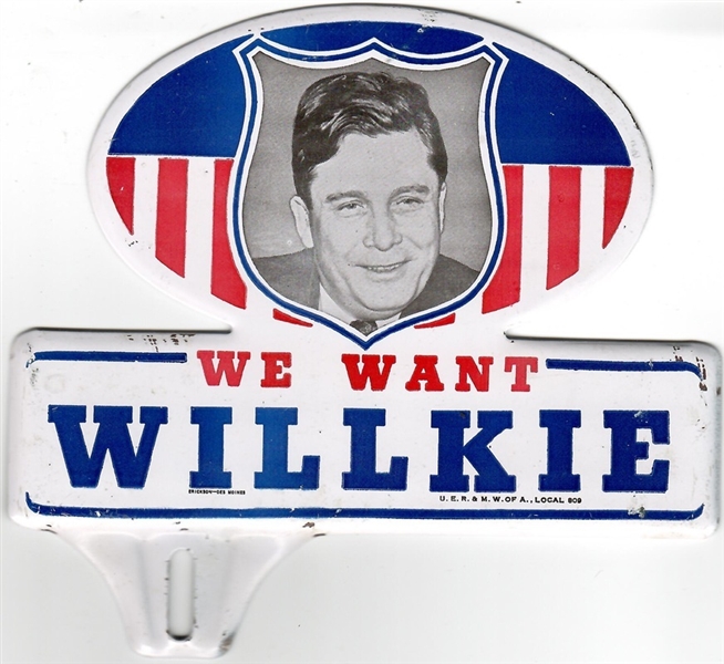 We Want Willkie License