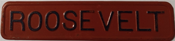 Franklin Roosvelt Orange and Black License