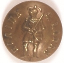 Blaine Plumed Knight Button