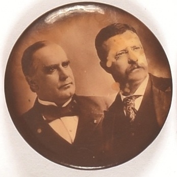 McKinley, Roosevelt Sepia Jugate