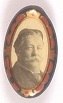 William Howard Taft Oval Celluloid