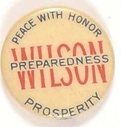 Wilson Peace With Honor