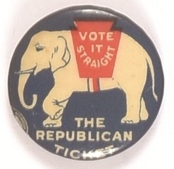 Coolidge Vote it Straight Republican Ticket
