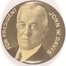 Davis for President Scarce Celluloid