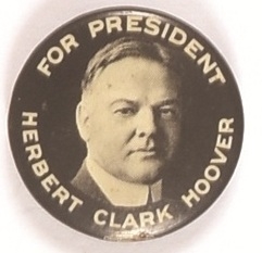 Herbert Clark Hoover for President