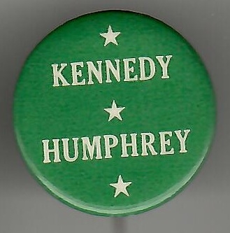 Kennedy and Humphrey 1968 Celluloid 