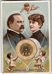 Grover and Frances Cleveland Trade Card