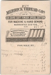 Grover and Frances Cleveland Trade Card