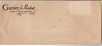 Garner for President Envelope