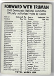 Truman 1948 Convention Card