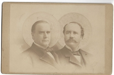 McKinley, Hobart Cabinet Card 