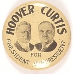 Hoover, Curtis Scarce Litho Jugate