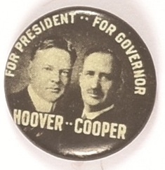 Hoover, Cooper Ohio Coattail