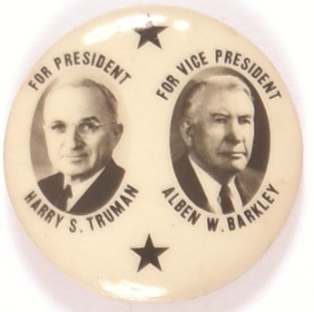 Truman, Barkley Scarce Jugate