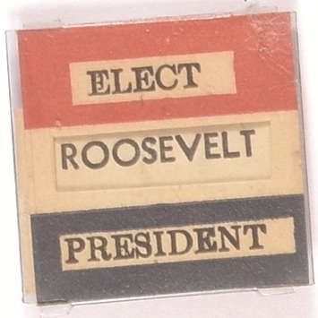 Roosevelt, Dewey Mechanical Pin