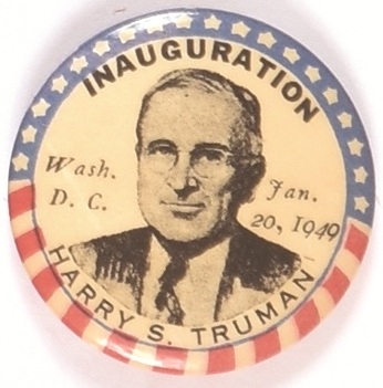 Truman Scarce Inaugural Pin