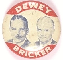 Dewey, Bricker 1944 Jugate