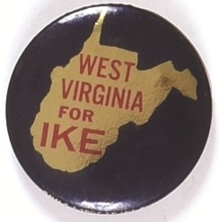 West Virginia for Ike State Set Pin