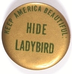Hide Ladybird Keep America Beautiful
