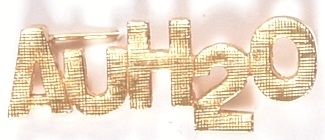 Goldwater AuH20 Lapel Pin