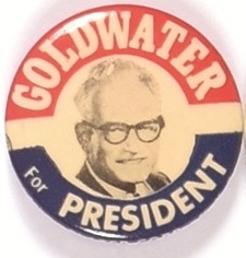 Goldwater for President Picture Pin