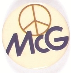 McGovern Peace Sign