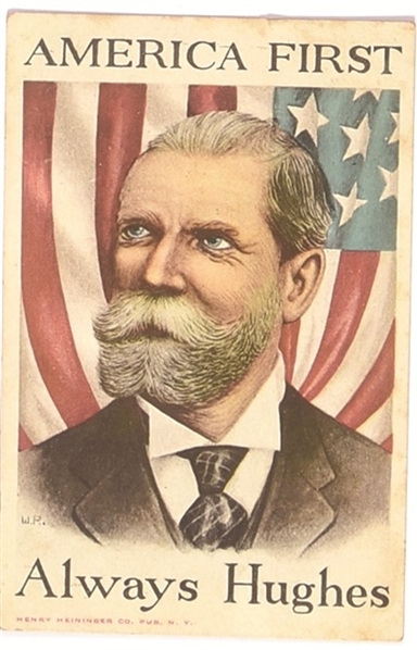Hughes America First Postcard